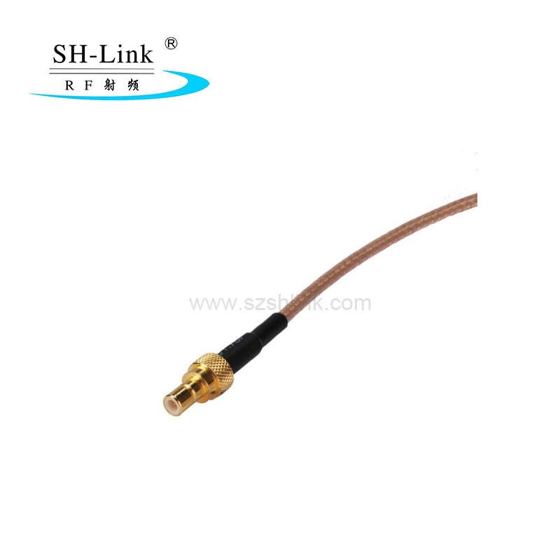 SMB male straight to BNC straight male with RG316 cable assembly